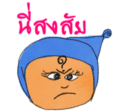 Pingpong Head sticker #12296180