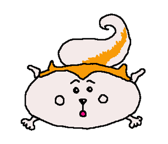 Shiba inu MOMO chan the third as well 21 sticker #12296709