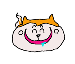 Shiba inu MOMO chan the third as well 21 sticker #12296720