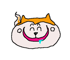 Shiba inu MOMO chan the third as well 21 sticker #12296720