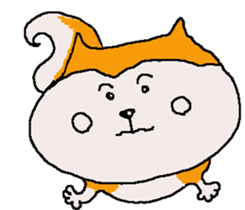 Shiba inu MOMO chan the third as well 21 sticker #12296722