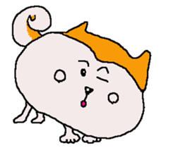 Shiba inu MOMO chan the third as well 21 sticker #12296725