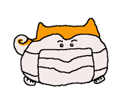 Shiba inu MOMO chan the third as well 21 sticker #12296732