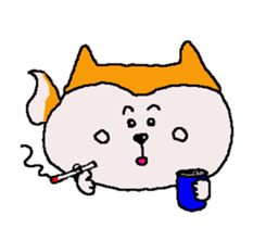 Shiba inu MOMO chan the third as well 21 sticker #12296733