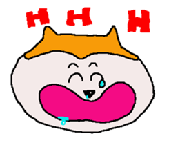 Shiba inu MOMO chan the third as well 21 sticker #12296741