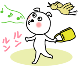 Sticker of Pretty dog sticker #12297031