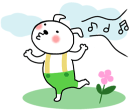 Sticker of Pretty dog sticker #12297034