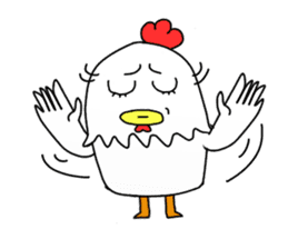 Beachy Chicky sticker #12297165