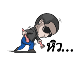 Patient from the building A sticker #12297474