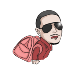 Patient from the building A sticker #12297504