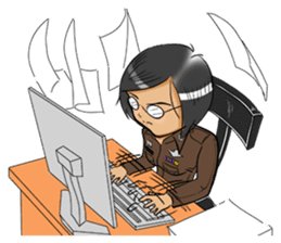 Cuty Poliza sticker #12297783