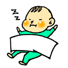 a saucy baby ~hakata~ sticker #12297863