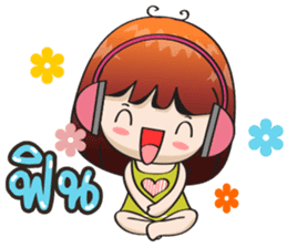 Ha-ni [A little cute girl] sticker #12298497
