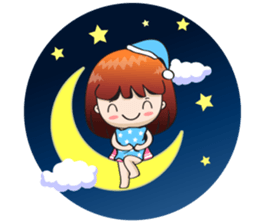 Ha-ni [A little cute girl] sticker #12298523