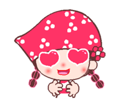 I love BB girl 3 sticker #12298545