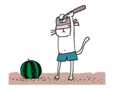 shachikuneko summer ver sticker #12299050