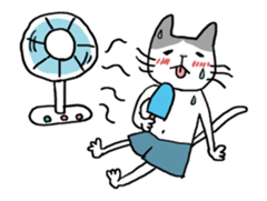 shachikuneko summer ver sticker #12299062