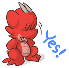 Mafai the dragon (SD version) sticker #12299766