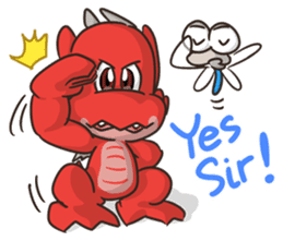 Mafai the dragon (SD version) sticker #12299773