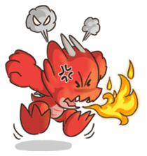 Mafai the dragon (SD version) sticker #12299797
