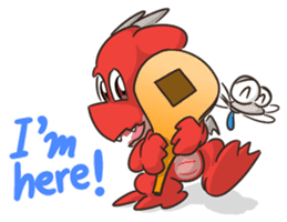 Mafai the dragon (SD version) sticker #12299802