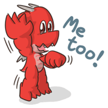 Mafai the dragon (SD version) sticker #12299803