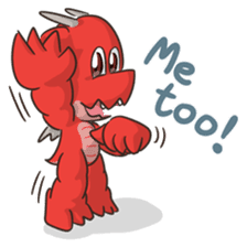 Mafai the dragon (SD version) sticker #12299803