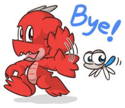 Mafai the dragon (SD version) sticker #12299805