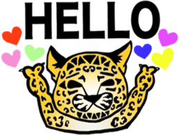 I am panther sticker #12299976