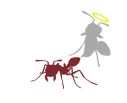 Ant Counter-attack sticker #12300385