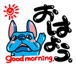 French bulldog family6 sticker #12300591