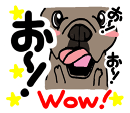 French bulldog family6 sticker #12300611