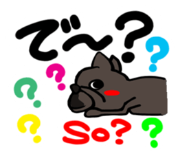 French bulldog family6 sticker #12300613