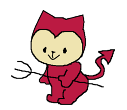 Daily life of a naughty kitten3 sticker #12300674