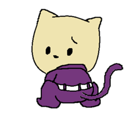 Daily life of a naughty kitten3 sticker #12300677