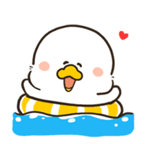 Motchiri duck(Animation) sticker #12300718