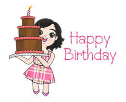 Alva naughty girl sticker #12300948