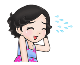 Alva naughty girl sticker #12300963