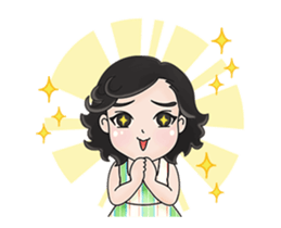 Alva naughty girl sticker #12300964