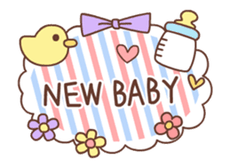 The baby sticker collection on the Move sticker #12301139