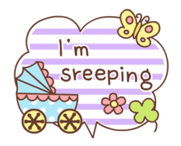 The baby sticker collection on the Move sticker #12301146