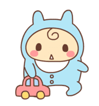 The baby sticker collection on the Move sticker #12301152