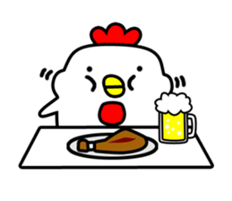Chicken with no asset sticker #12301165