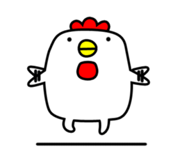 Chicken with no asset sticker #12301184