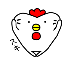 Chicken with no asset sticker #12301194