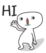 It's Carrot Dude sticker #12301198