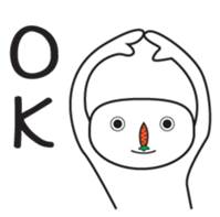 It's Carrot Dude sticker #12301201