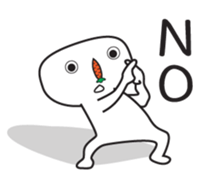 It's Carrot Dude sticker #12301202