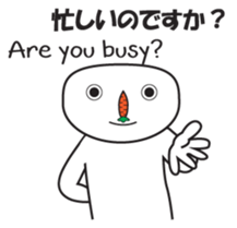 It's Carrot Dude sticker #12301203