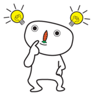 It's Carrot Dude sticker #12301208